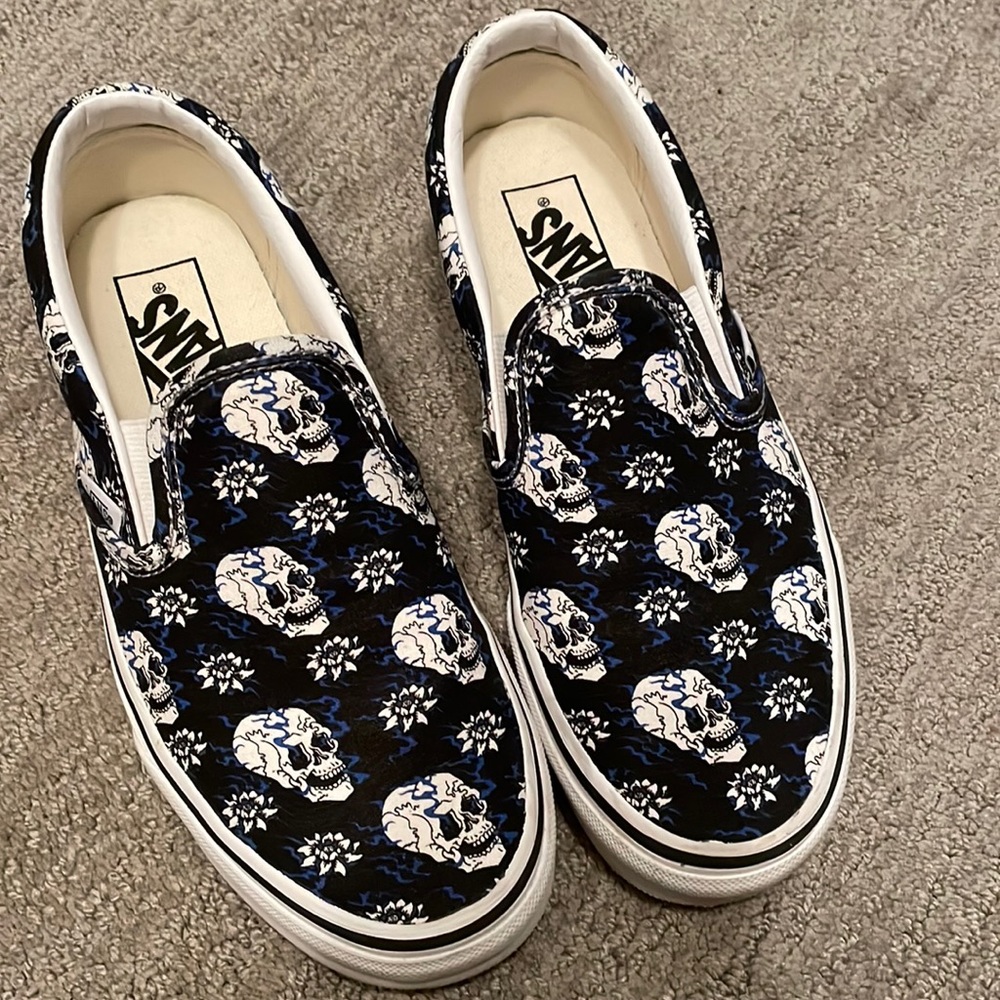 Vans skull slip-on sneakers